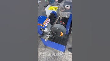 Polishing and rust removal machine for outer circle of circular pipes