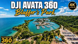 Scarborough Bluffs From Above 4K | Bluffer's Park Toronto