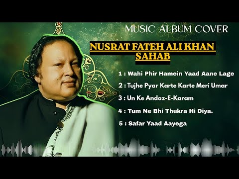 Nusrat Fateh Ali Khan Inspired Sufi Album | Heart Touching Qawwalis Collection | Shoaib AI Vibes