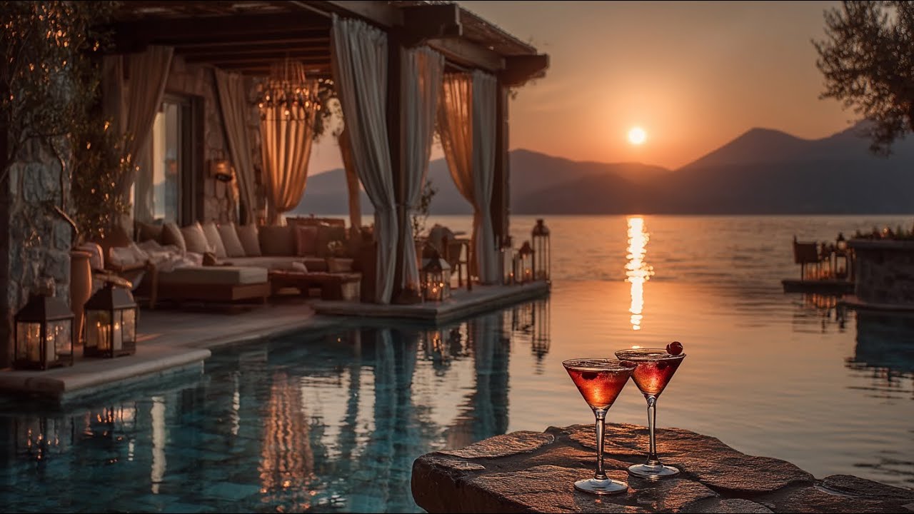 Sunset Luxury Lounge Music | Golden Hour Chillout Ambient for Relaxation, Focus and Calm