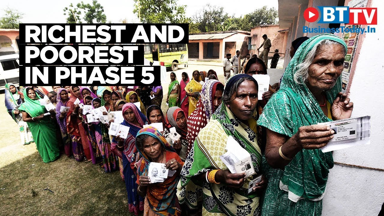 lok sabha election 2019 upsc Lok Sabha Election 2019 Phase 5: Meet the richest and poorest candidates | Business Today