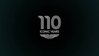 Aston Martin logo - 110 iconic years (2023)