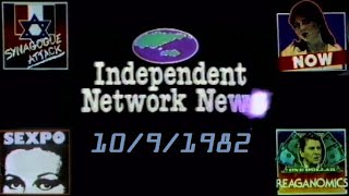 WGN Channel 9 - Independent Network News (Complete Broadcast, 10/9/1982) 📺