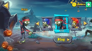 Zombies vs Humans: bowmasters Gameplay all characters walkthrough part 38