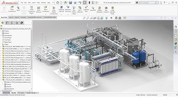 INDUSTRIAL AUTOMATION | PLANTLAYOUT IN SOLIDWORKS | AUTOMATION | SOLIDWORKS TUTORIALS