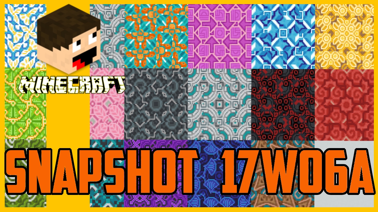 Minecraft 1.12 - Snapshot 17w06a - Padrões e cores NOVAS! - YouTube