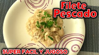 Filete de Pescado 🐟 SUPER FACIL 🔴 Filete Pescado Salsa Chipotle Rápido y Sencillo ✅  ($$$ BARATO 😍)