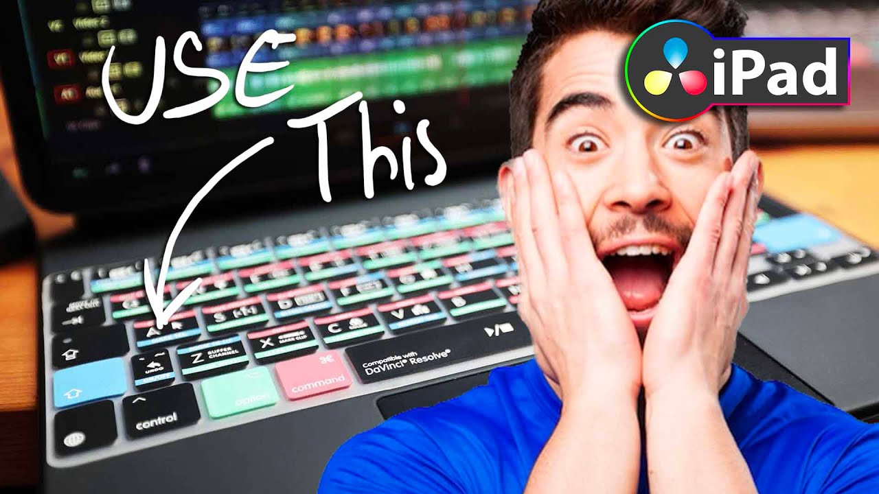 NEW DaVinci Resolve iPad Keyboard Cover (UNBOXING) - YouTube