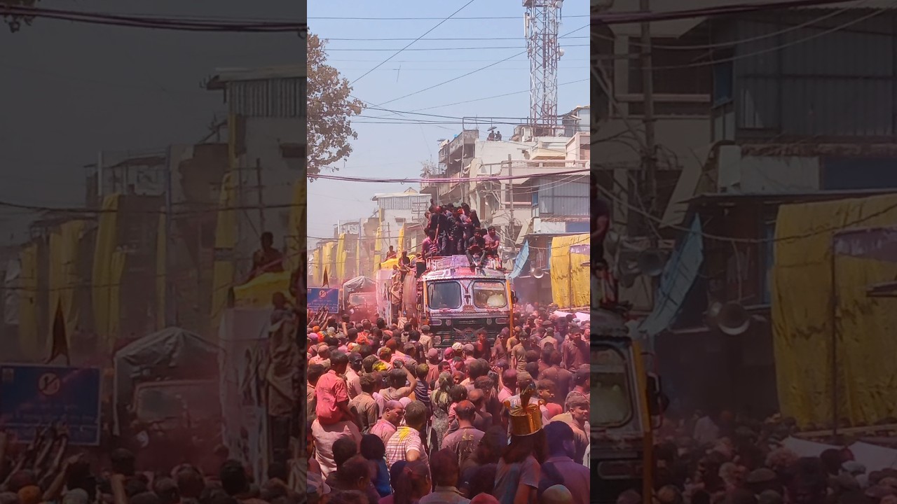 Indore Rangpanchami Faag Yatra. 