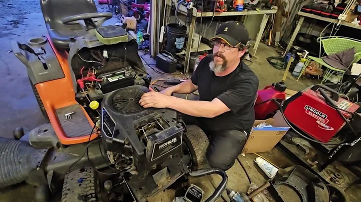 Kohler Courage V-Twin crank no start has fuel has spark what's wrong blind guy garage