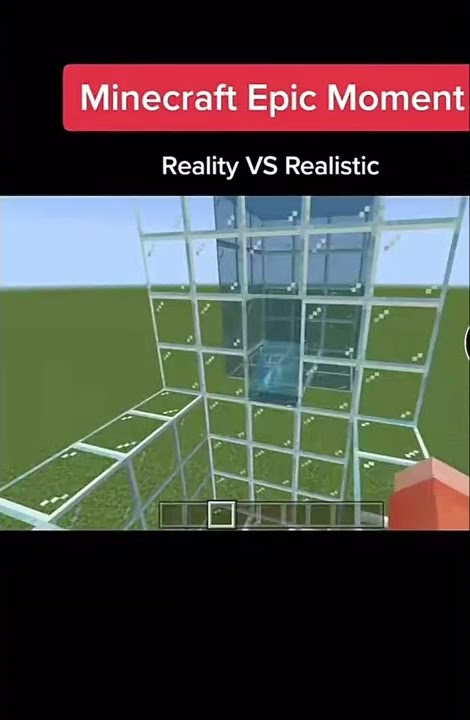 Minecraft reality vs realistic