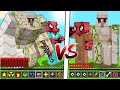 FAKİR DEMİR GOLEM VS ZENGİN DEMİR GOLEM (KAZANANA BÜYÜK HAZİNE!) - Minecraft