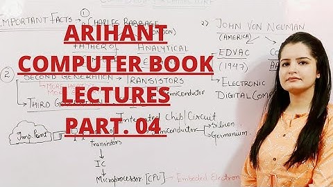 COMPUTER ARIHANT BOOK LECTURES II INTRODUCTION TO COMPUTERS II PART. 04 II JKSSB EXAMS PREPARATIONII