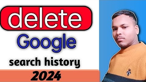 Google search history delete kaise kare 2024| How to delete clear Google search history |