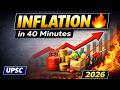 “Inflation Explained in 40 Minutes 🔥 | UPSC Economics 2026”
