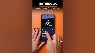 NOTHING 3A Fingerprint Unlock Setups 🔑 | Best Tips to Unlock Like a Pro!