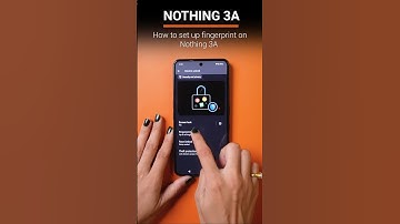 NOTHING 3A Fingerprint Unlock Setups 🔑 | Best Tips to Unlock Like a Pro!