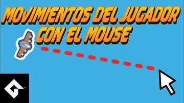 Como mover el Jugador con el mouse en GameMaker Studio 2