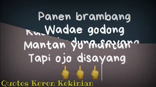 STORY( -WA terbaru) #pantun Jowo nakal )