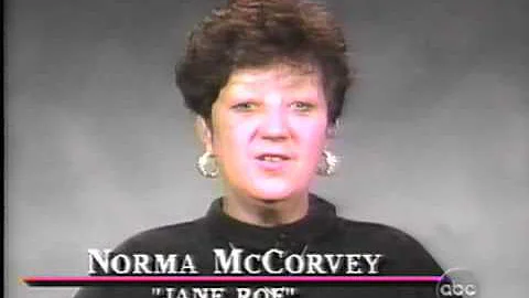 1995 8-10 Norma McCorvey on Nightline