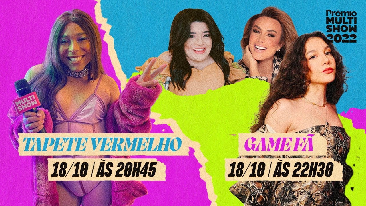 Prêmio Multishow 2022: veja horário e como assistir ao vivo e online