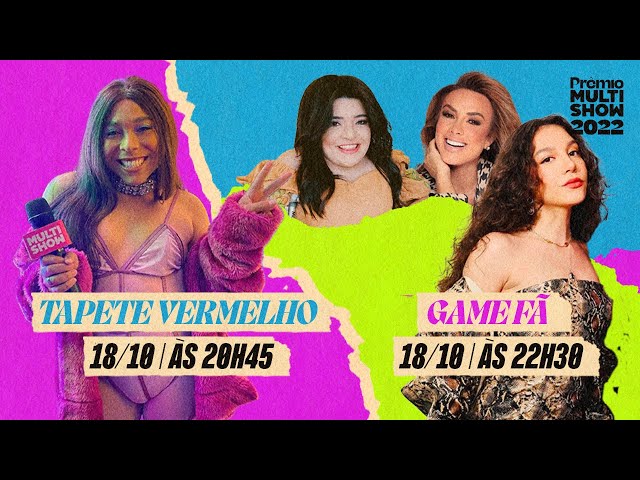 Prêmio Multishow 2022: veja horário e como assistir ao vivo e online