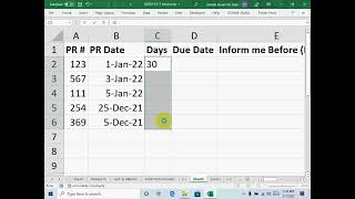 Excel Tips (How to Create PO / Purchase Order)