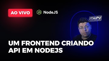 MONTANDO API EM NODEJS E CONSUMINDO ELA NO NUXTJS