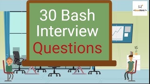 Bash Scripting Interview Questions