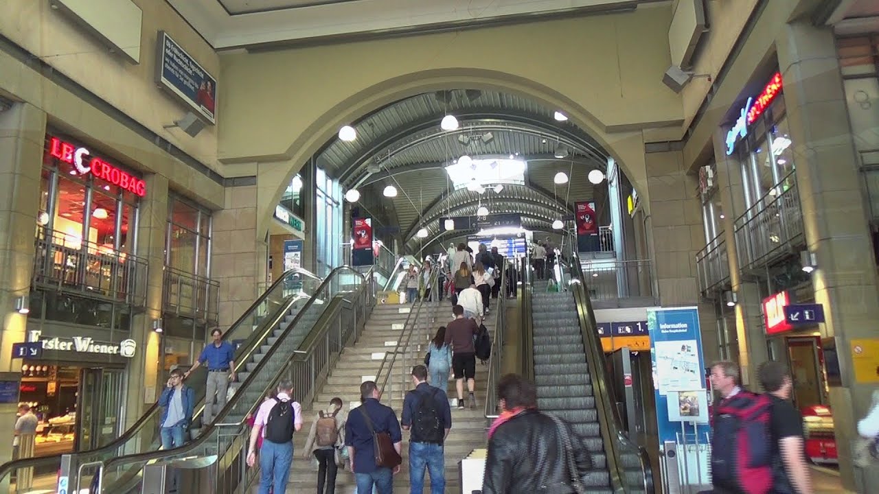 Mainz Wiesbaden Hauptbahnhof Eine kurze Fahrt mit der S