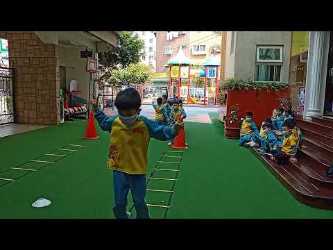 晨光幼兒園-紫羅蘭(112.03.15)體能課【步步驚魂】