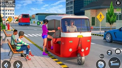 tuk tuk auto rickshaw game video!tuk tuk auto rickshaw game kaise khele?