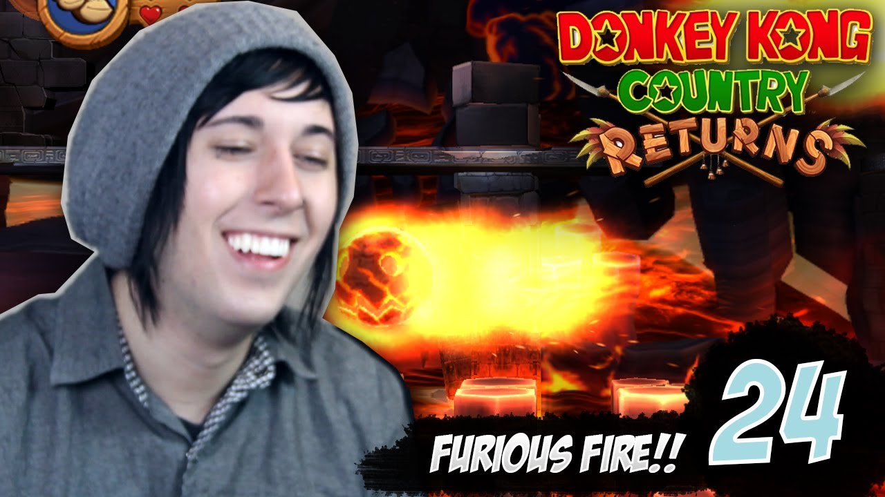[24] Furious Fire - Donkey Kong Country Returns [Despwns Live ...
