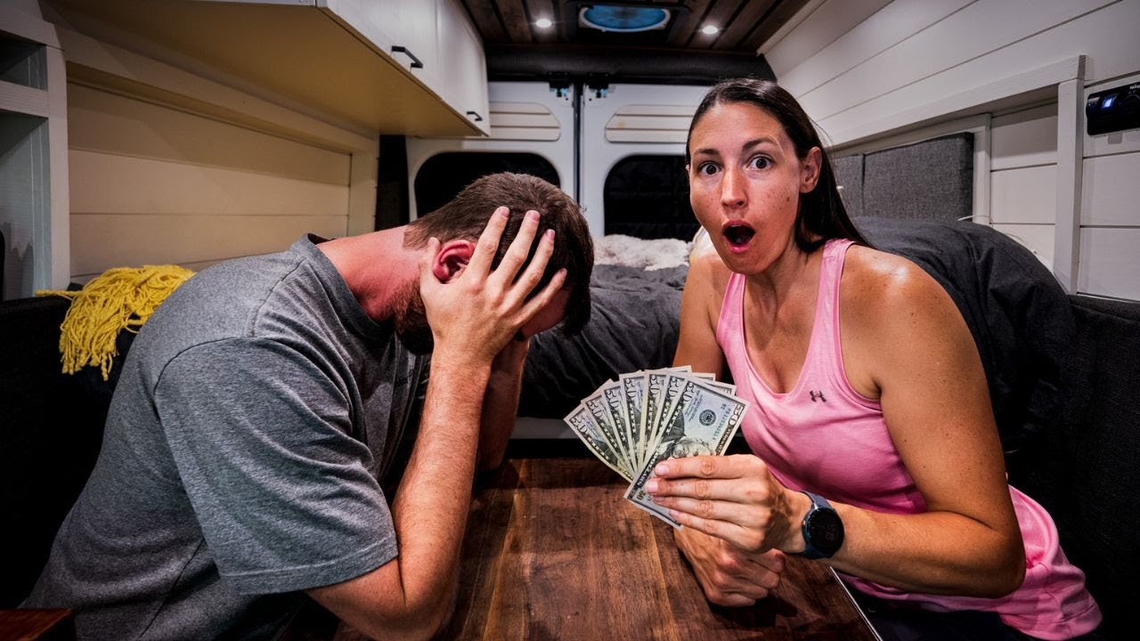How Much Does It Cost to Live in a Van | Monthly Expenses | Traveling Full Time