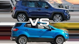 19 Jeep Renegade Vs 18 Ford Ecosport Technical Specifications Youtube