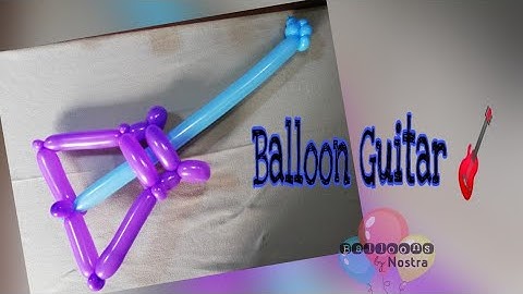 Balloon Guitar