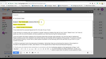 How to use and edit Gmail Canned Response Templates