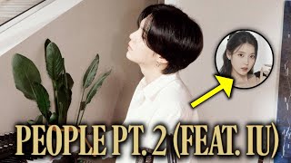 SUGA & IU 'People Pt.2' (Agust D 사람 Pt.2 feat.아이유) | BTS 방탄소년단 2023 Resimi