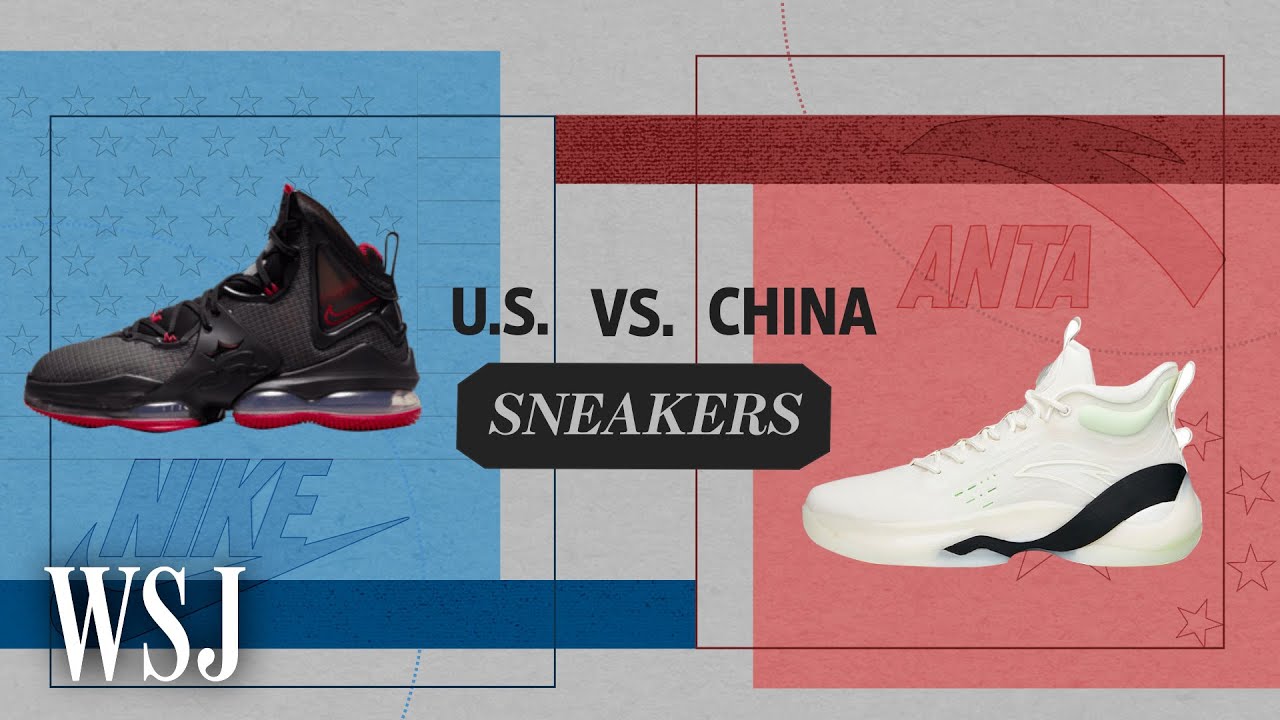 The Tech Behind Nike's LeBron 19 and Anta's KT7 Shoes | WSJ U.S. vs. China  - YouTube