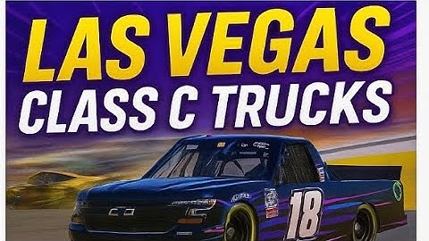 iRacing Class C Trucks at Las Vegas – Full Race | LIVE NASCAR Truck Series