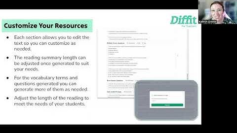 Customize Your Diffit Resource Set
