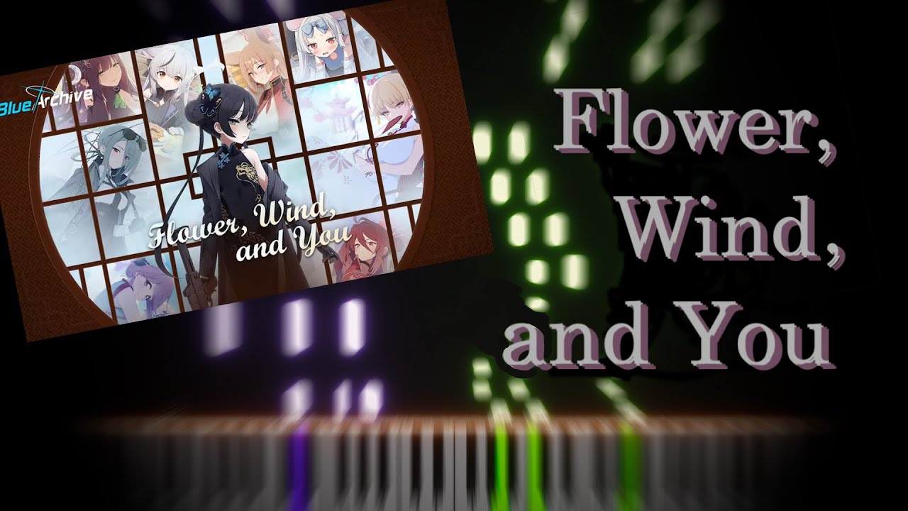 [Piano Sheet] Flower, Wind and You – Mitsukiyo (Shanhaijing Special OST)