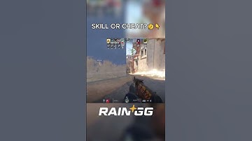 SKILL OR CHEAT?🤔👇 #CS2 #VALVE #csgo