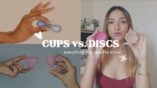 MENSTRUAL CUP vs. MENSTURAL DISC: which one is better? | Angel Dei