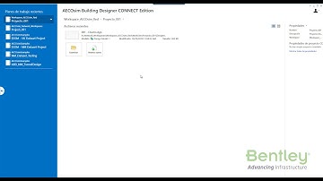 OpenBuildings Designer (AECOsim) CONNECT Edition  -  Utilizacion de Workspaces en la red