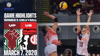 UP vs. UE - March 7, 2020 | Game Highlights | UAAP 82 WV