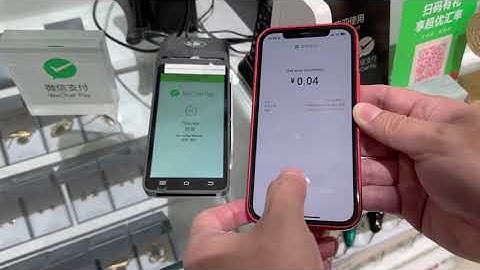 WeChat Pay on Verifone T650P Android terminal