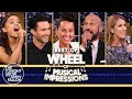 Wheel of Musical Impressions with Ariana Grande, Christina Aguilera, Adam Levine and More