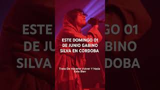 01 de Junio, presentación en vivo de Gabino en vivo !!! Show histórico!