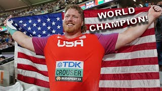 TWO BLOOD CLOTS Couldn't Stop Ryan Crouser From Earning A World Championship Shot Put Record!